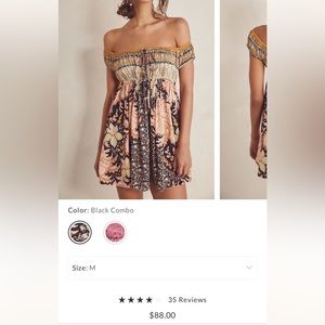 FreePeople - Bali Mariposa mini slip (M)